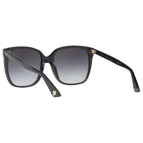 gucci matte black glasses